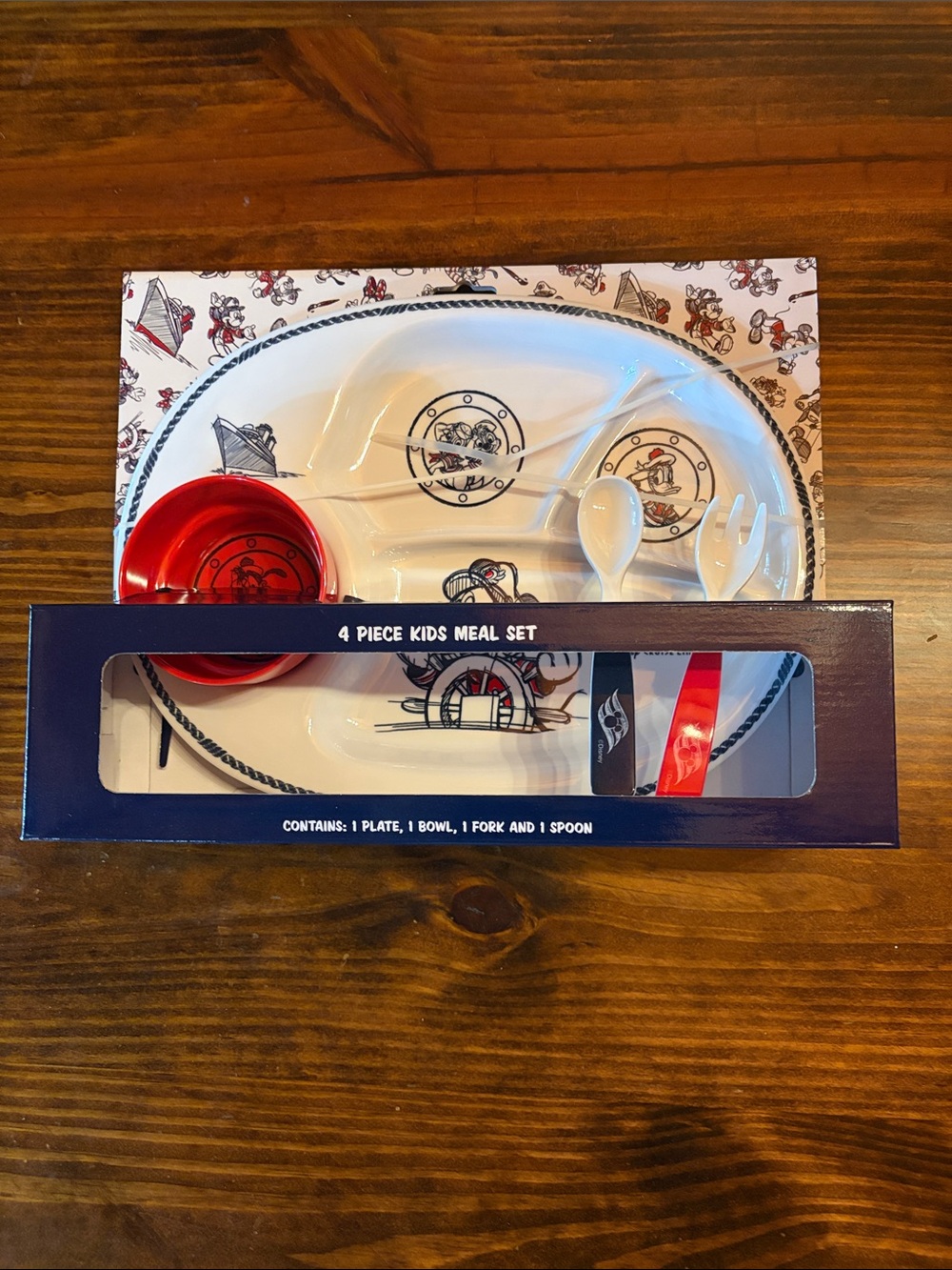 Disney Cruise Line Kids Meal Set